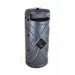 INOVALLEY KA02- Enceinte lumineuse Bluetooth 400W - Fonction Karaoké - 2 Haut-parleurs - Lumieres LED synchronisées  - Port USB