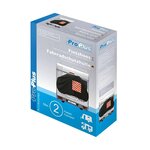 ProPlus Housse de vélo pour 2 vélos avec signal d'avertissement