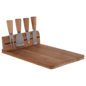 Excellent houseware support de couteau à fromage et planche en bambou