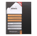 Notebook rhodiactive 90g ri rsr a4+ 160p 5x5c mcrperf +9tr.  règle pp + 6 m-p repositi... Rhodia