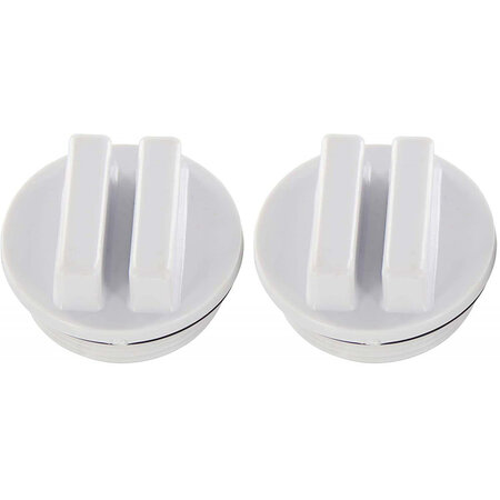 2 bouchons de vidange avec joint torique 1" 1/2 - piscine - sp1022c