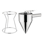 Entonnoir à piston en acier inoxydable vogue - 1.3 l -  - acier inoxydable1 3 x210mm