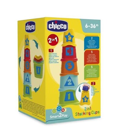 Chicco cubes a empiler 2 en 1