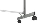 Tableau blanc mobile MAULpro easy2move 75x180cm gris MAUL