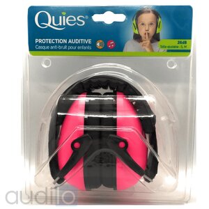 Casque antibruit quies rose