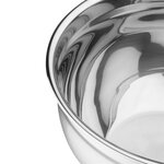 Bassine inox fond silicone 3 l - vogue -  - inox/silicone3 x115mm