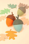 Oeuf en polystyrène 4 x 6 cm Lot de 4 pièces