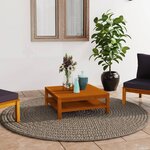 vidaXL Table basse 65x65x35 cm Bois d'acacia solide