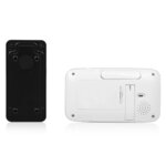 Byron interphone vidéo sans fil 16 4x13 5x2 cm blanc