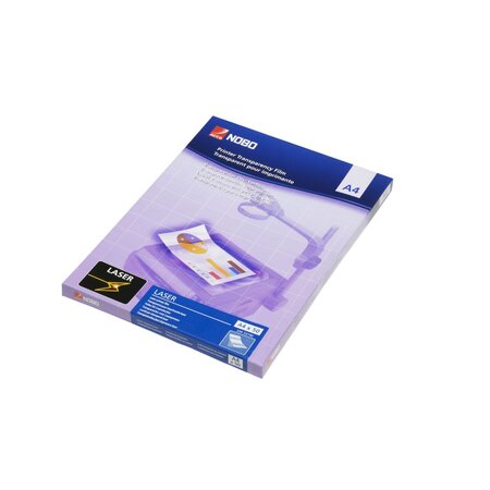 Film laser transparent, A4, 210 x 297 mm, transparent (paquet 50 unités)