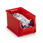 Bac à bec plastique résistant raja rouge 10 l (lot de 8)