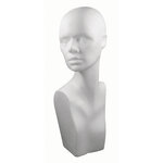 Tête en polystyrène de Femme 53 cm