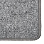 vidaXL Tapis de couloir Gris foncé 80x150 cm