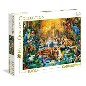 PUZZLE 1000 pieces - Le tigre mystique