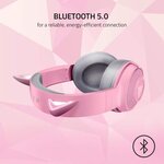 RAZER - Casque - Kraken BT - Kitty Edition - Quartz