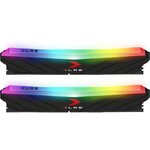 PNY XLR8 - Mémoire PC RAM RGB - 32Go (2x16Go) - 3200MHz - CAS16 (MD16GK2D4320016XRGB)