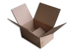 Lot de 50 boîtes carton (n°5a) format 185x125x85 mm
