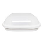 Applique led murale 20w blanche carré ip65 - blanc froid 6000k - 8000k - silamp