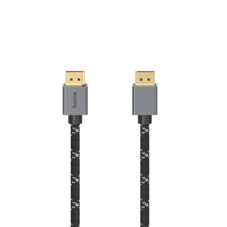Hama 00200505 câble displayport 2 m noir