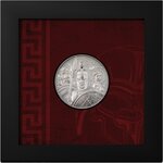 SPARTA 1 onces argent monnaie 5 Dollars Cook Islands 2023