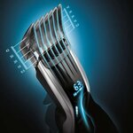 Philips tondeuse à cheveux "series 9000" noir et argenté hc9450/20