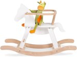 Cheval à bascule  blanc