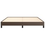 vidaXL Cadre de lit Marron 180x200 cm Similicuir