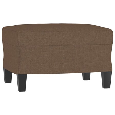vidaXL Repose-pied Marron 60x50x41 cm Tissu