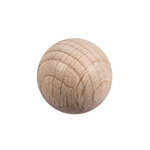 Boule en bois ø  20 mm Non-percée 10 pièces