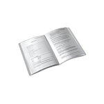 Protège documents style a4 pp 40 pochettes 80 vues vert céladon effet brossé leitz