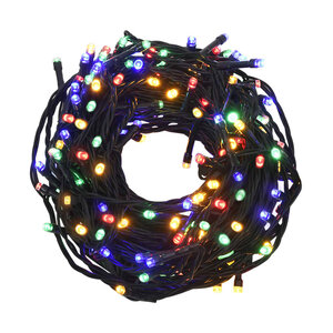 vidaXL Guirlande lumineuse 400 LED Multicolore 40 m 8 effets lumineux