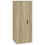 vidaXL Ensemble de meubles TV 3 Pièces Chêne sonoma Bois d'ingénierie
