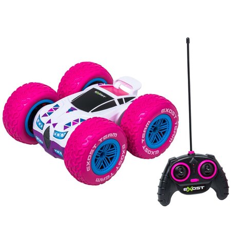 Exost voiture radioguidée 360 cross rose te20145