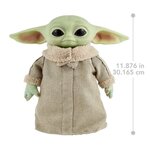 Star wars - the mandalorian figurine peluche animée l'enfant - des 3 ans