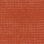 vidaXL Écran de balcon Orange 90x500 cm PEHD