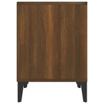 vidaXL Table de chevet Chêne marron 40x35x50 cm