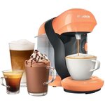 Machine à café multi-boissons automatique - bosch tassimo tas11 style - abricot