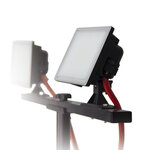 Projecteur de chantier led sur pied  filaire  x2 projecteurs 20 w  2800 lumens