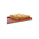 Plaque aluminium pour four 433 x 333 à bords relevés silicone - bartscher -  - aluminiumnon 433x333x10mm