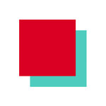 2 vinyles permanents Cricut 91 x 33 cm - menthe  rouge