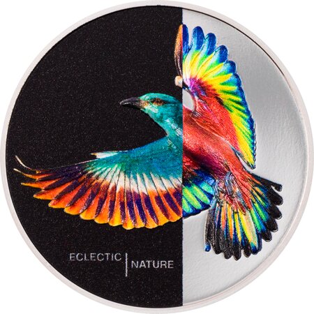 ROLLER Eclectic Nature 1 onces argent monnaie 5 Dollars Cook Islands 2022