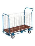 (CHARIOT 4 COTES GRILLAGE) Chariot 23kg 4 côtés grillagés 1100 x 535 x 915