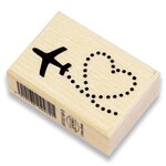 Tampon Avion - 37X53 mm - Bois