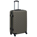 vidaXL Ensemble de valises rigides 2 Pièces Anthracite ABS