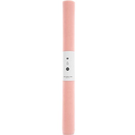 Rouleau de tulle 50 cm x 5 m - rose poudré