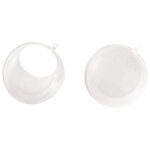 Boule plastique Cristal ø12cm (découpe ø7 5cm)