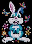 Tableau Sequin Art Lapin - Sequin Art