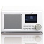Lenco radio dab+ dar-010 blanc