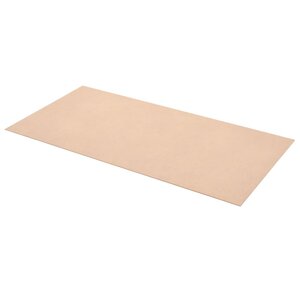 Vidaxl plaques de mdf 5 pièces rectangulaire 120x60 cm 2 5 mm