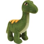 JEMINI Les Jeminosaures Lot de 3 peluches dinosaure diplodocus, velociraptor et stegosaure +/- 18 cm 100% recyclé